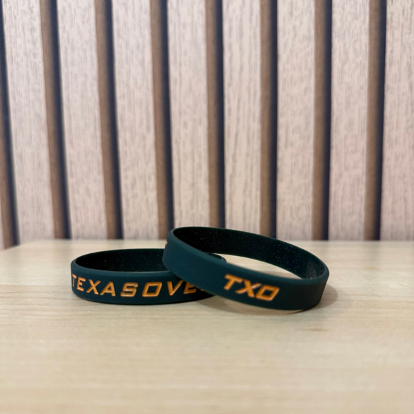 Pulseira de silicone Texas Over