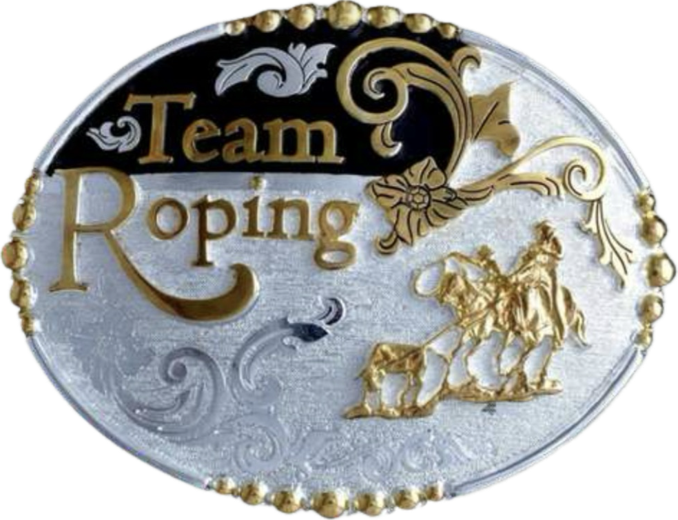 Fivela team Roping