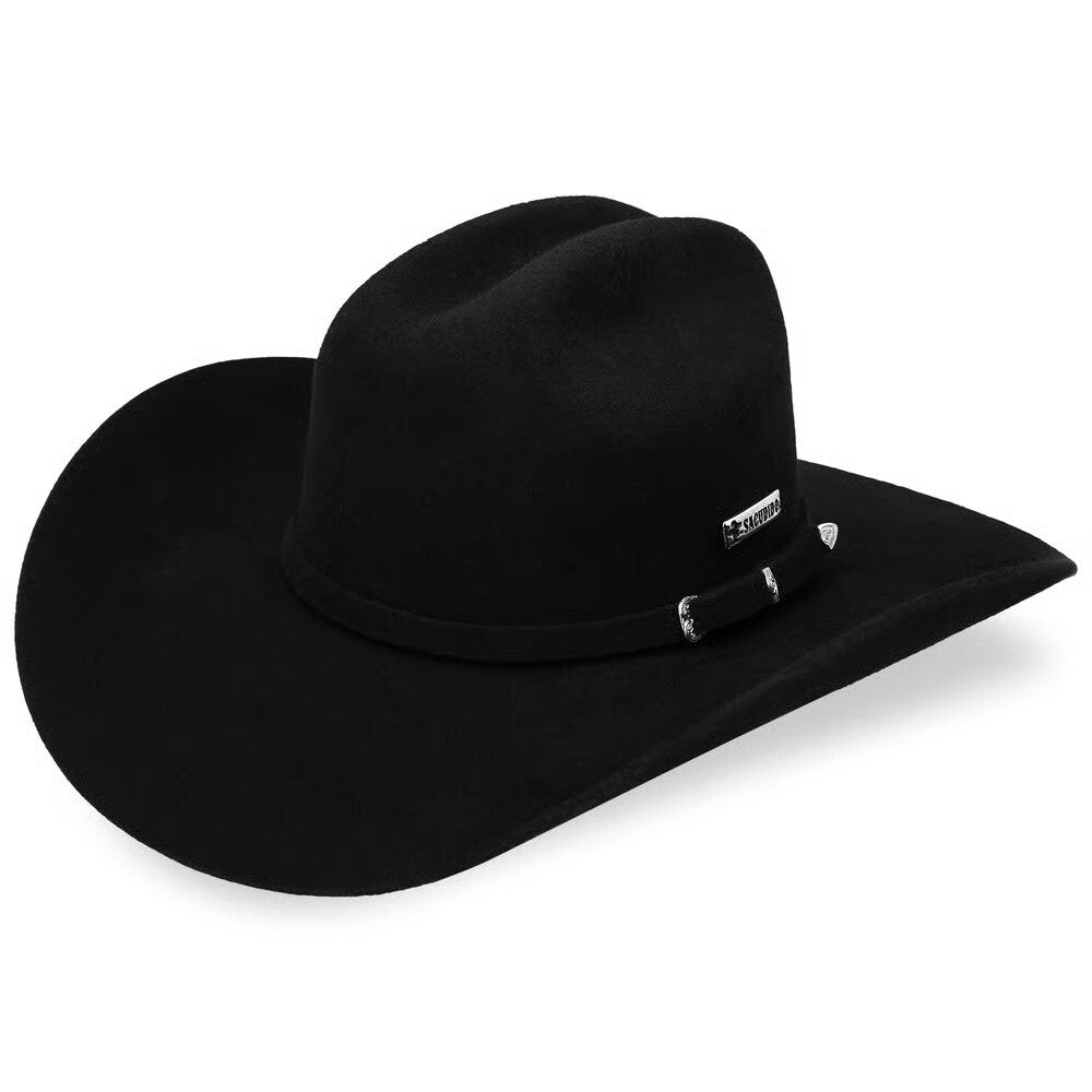 Chapéu Sacudido´s - Feltro Americano - Preto tamanho 57