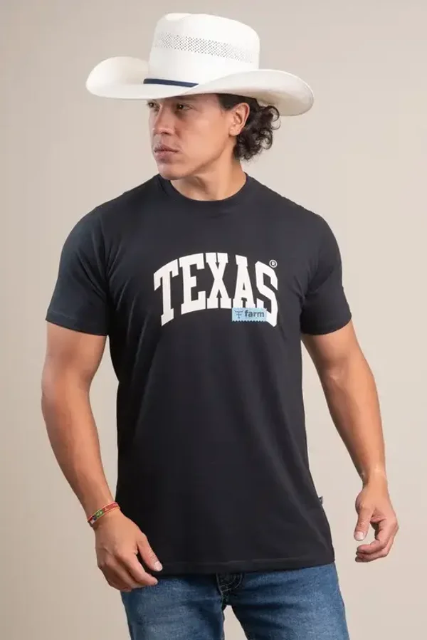 T-shirt Texas Farm tamanho M