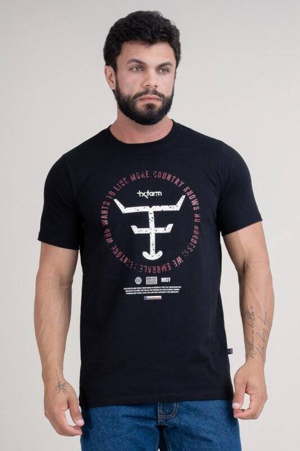 CAMISETA MASCULINA TEXAS FARM