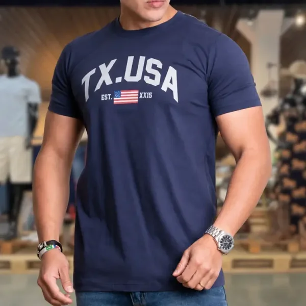 CAMISETA MASCULINA TEXAS FARM