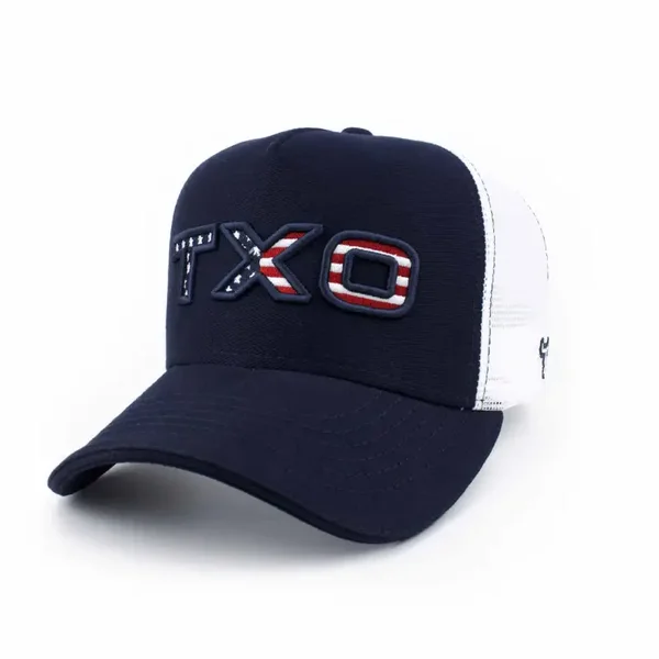 Boné Texas Over Trucker TXO Flag Marinho