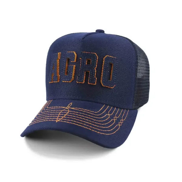 Boné Texas Over Trucker Azul Agro