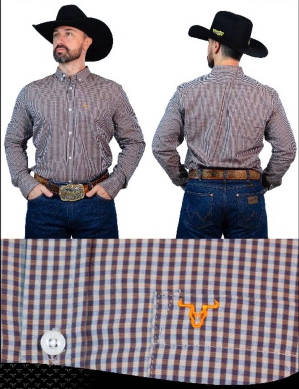 CAMISA MANGA LONGA TEXAS OVER
