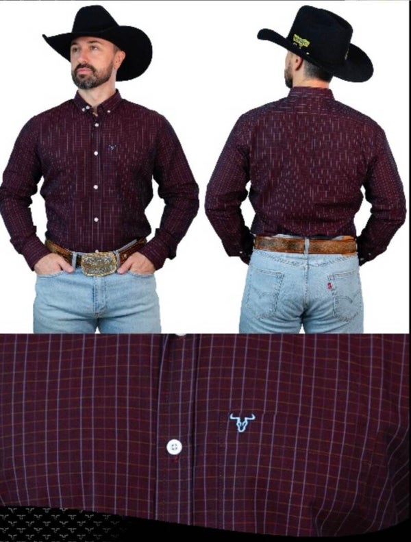 CAMISA MANGA LONGA TEXAS OVER