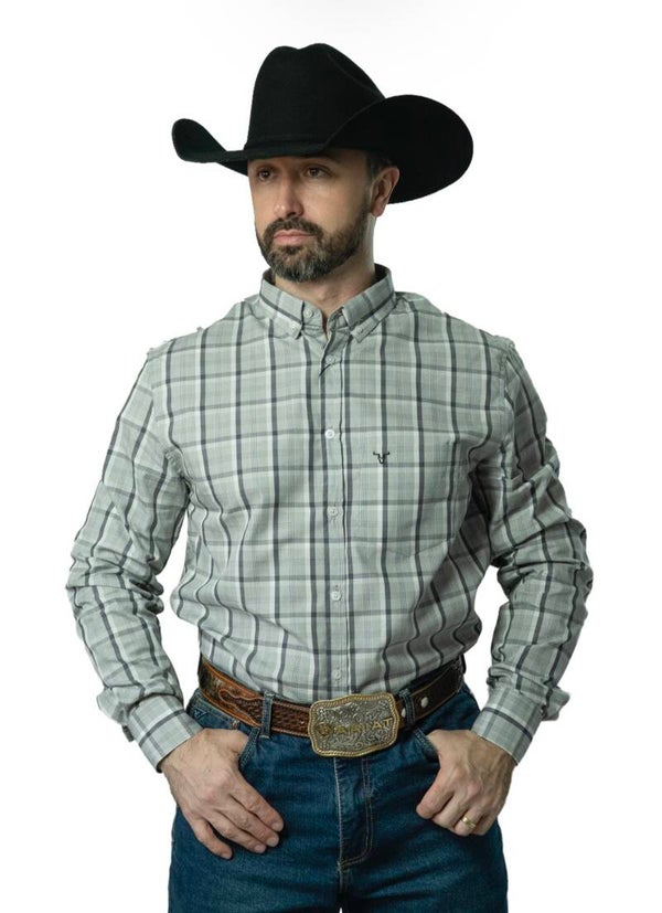 CAMISA MANGA LONGA SLIM- TEXAS OVER