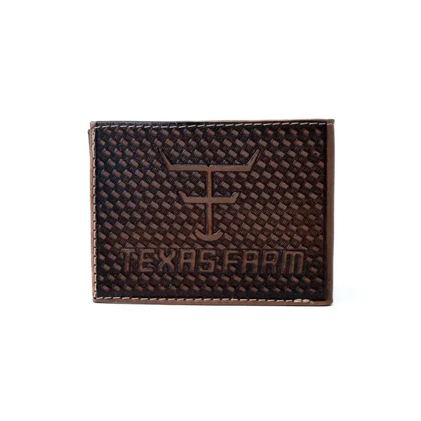 CARTEIRA TEXAS FARM MARRON