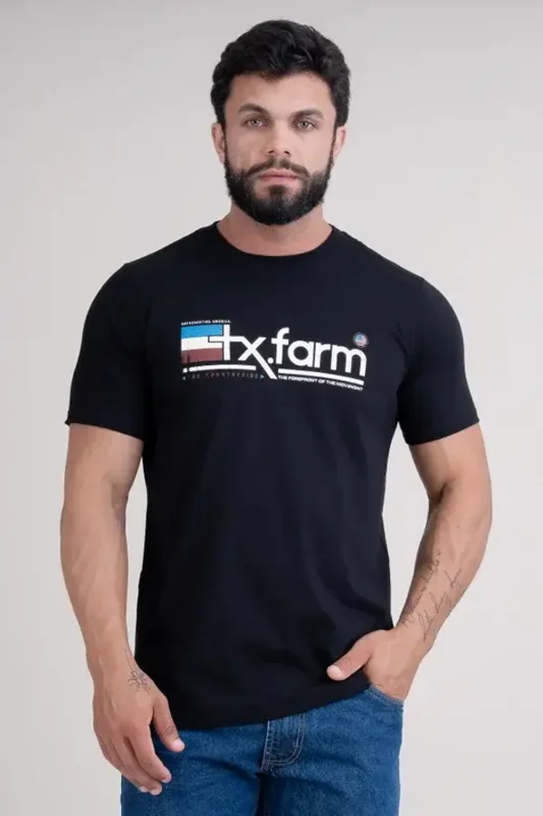 CAMISETA MASCULINA TEXAS FARM