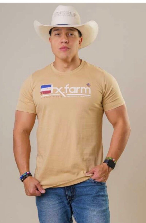 CAMISETA MASCULINA TEXAS FARM