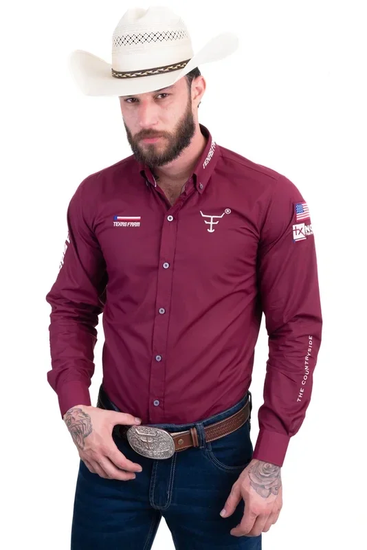 Camisa Competição Texas Farm