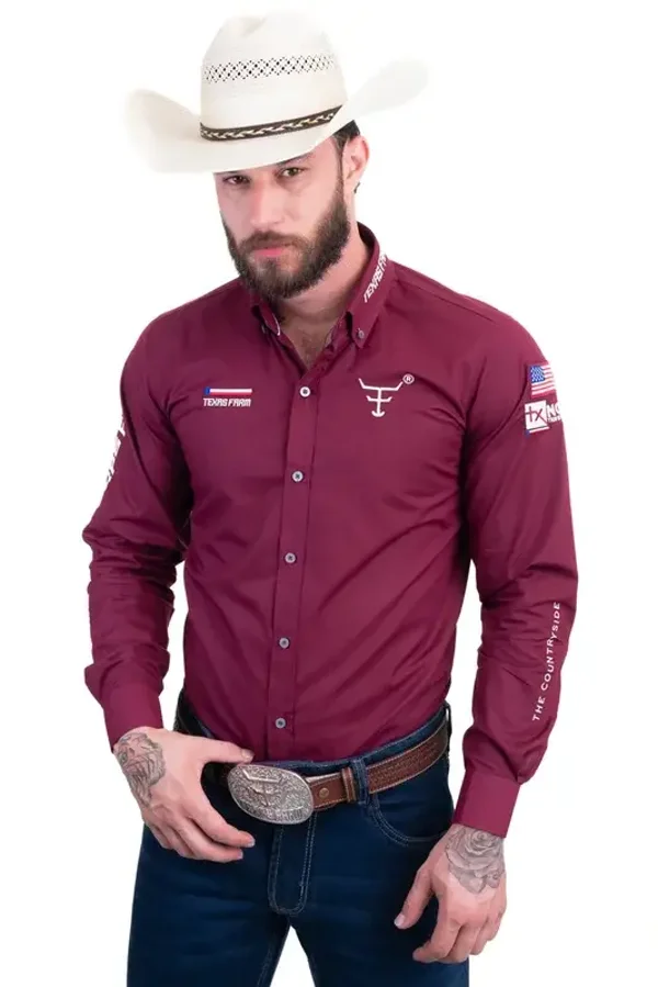 Camisa Competição Texas Farm