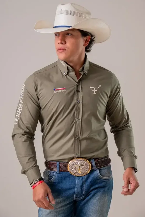 Camisa Competição Texas Farm tamanho M