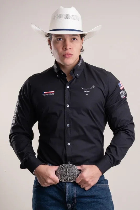 Camisa competição Texas farm