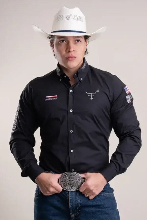 Camisa competição Texas farm