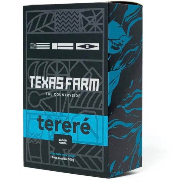 Erva de tereré Texas farm sabor menta