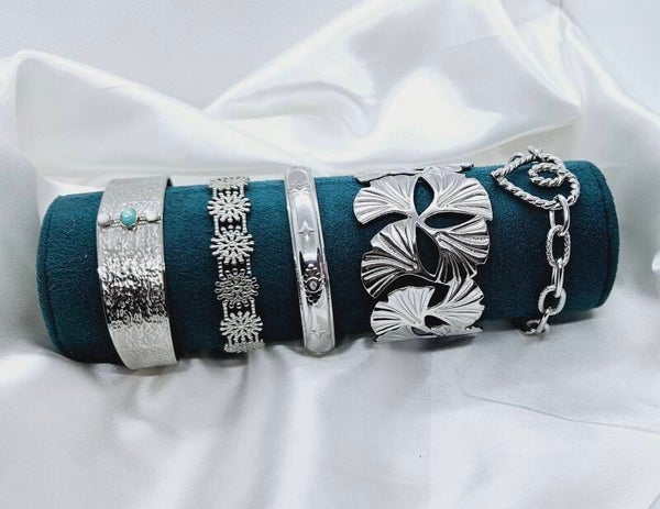 BRACELETS jonc Argenté