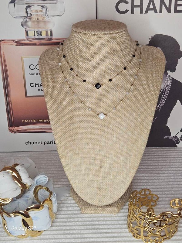 COLLIER Fin " Trèfle "