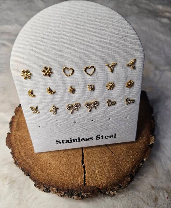 Ensemble de boucles d’oreilles puces – À choisir selon vos envies