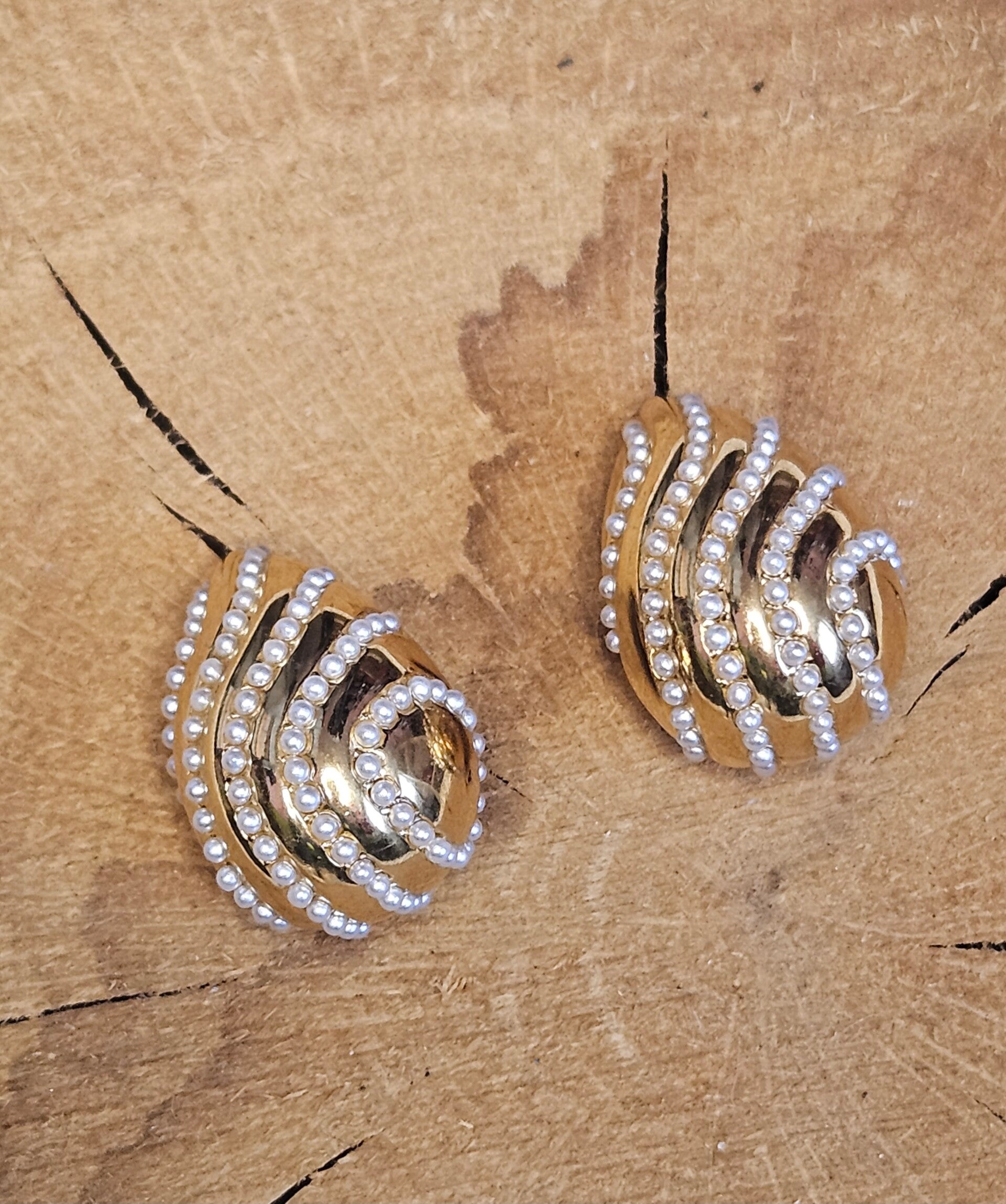 ✨ Boucles d’Oreilles Gouttes – Doré, Argenté & Léopard