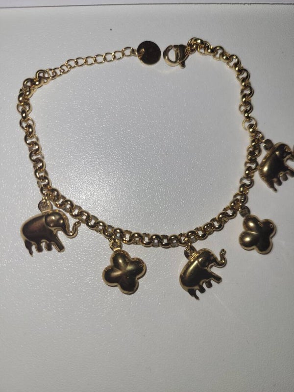 Bracelet breloque elephant