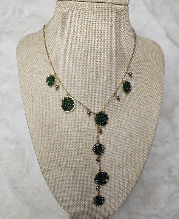 Collier Layanna – Cascade de pampilles et perles