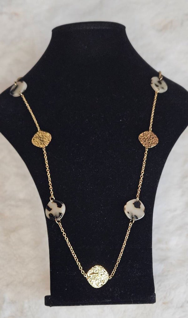 Collection collier / sautoir léopard