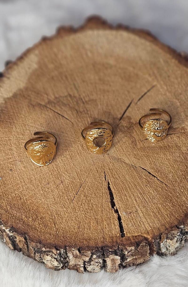 💫 Collection Pièces – Bagues uniques en acier inoxydable 💫