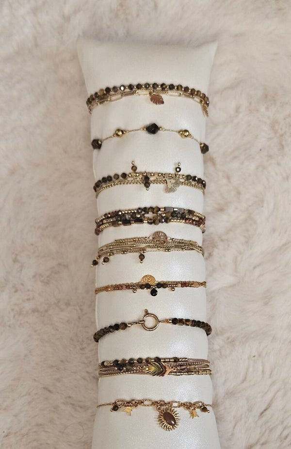 Bracelet en Pierre Naturelle – Œil de Tigre