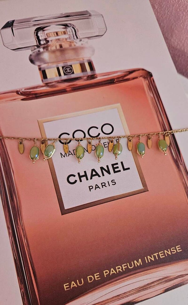 💚 Bracelet Pampilles Doré 💚