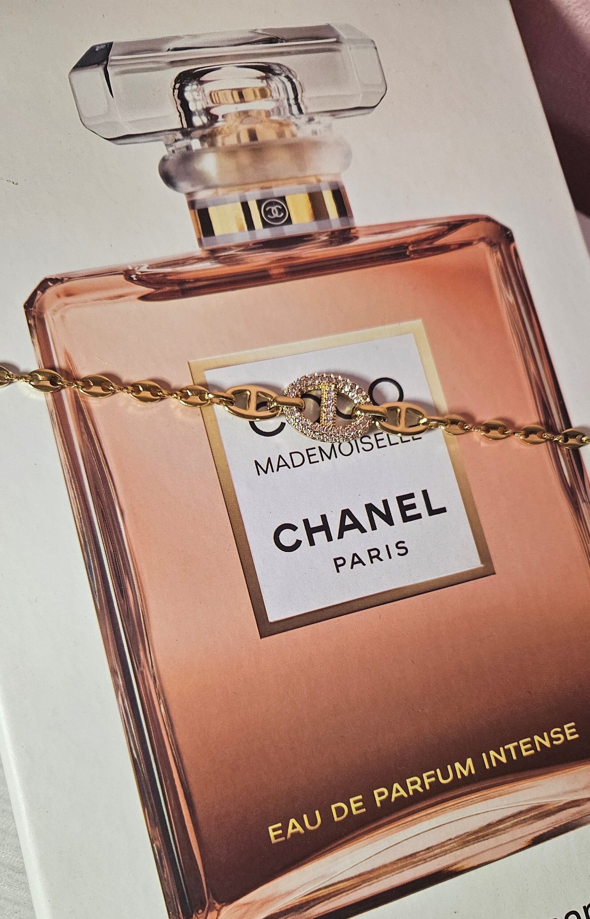 ✨ Bracelet Éclat Marin " MAYA " – Acier inoxydable doré