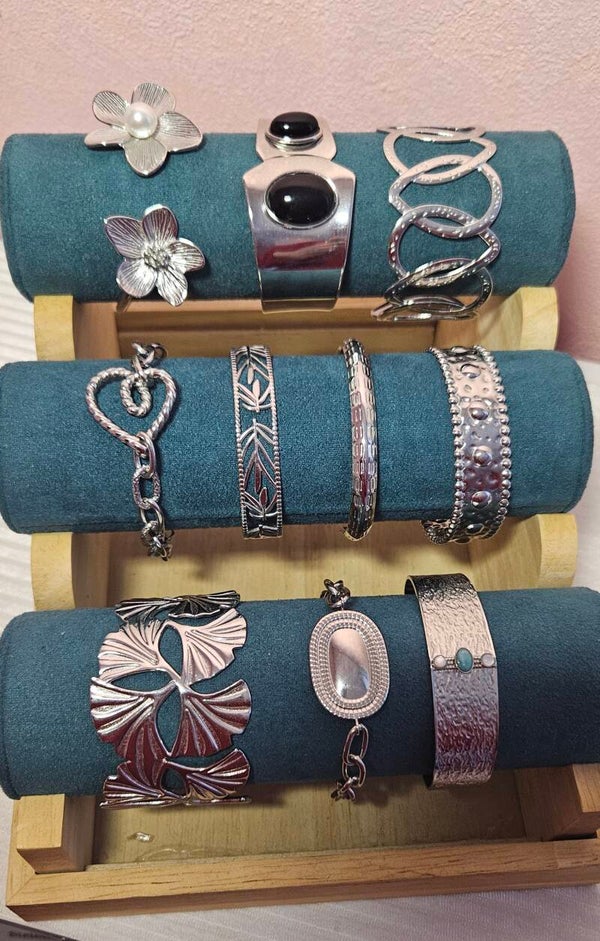 ✨ Collection Bracelets Jonc & Manchettes – Acier Inoxydable ✨