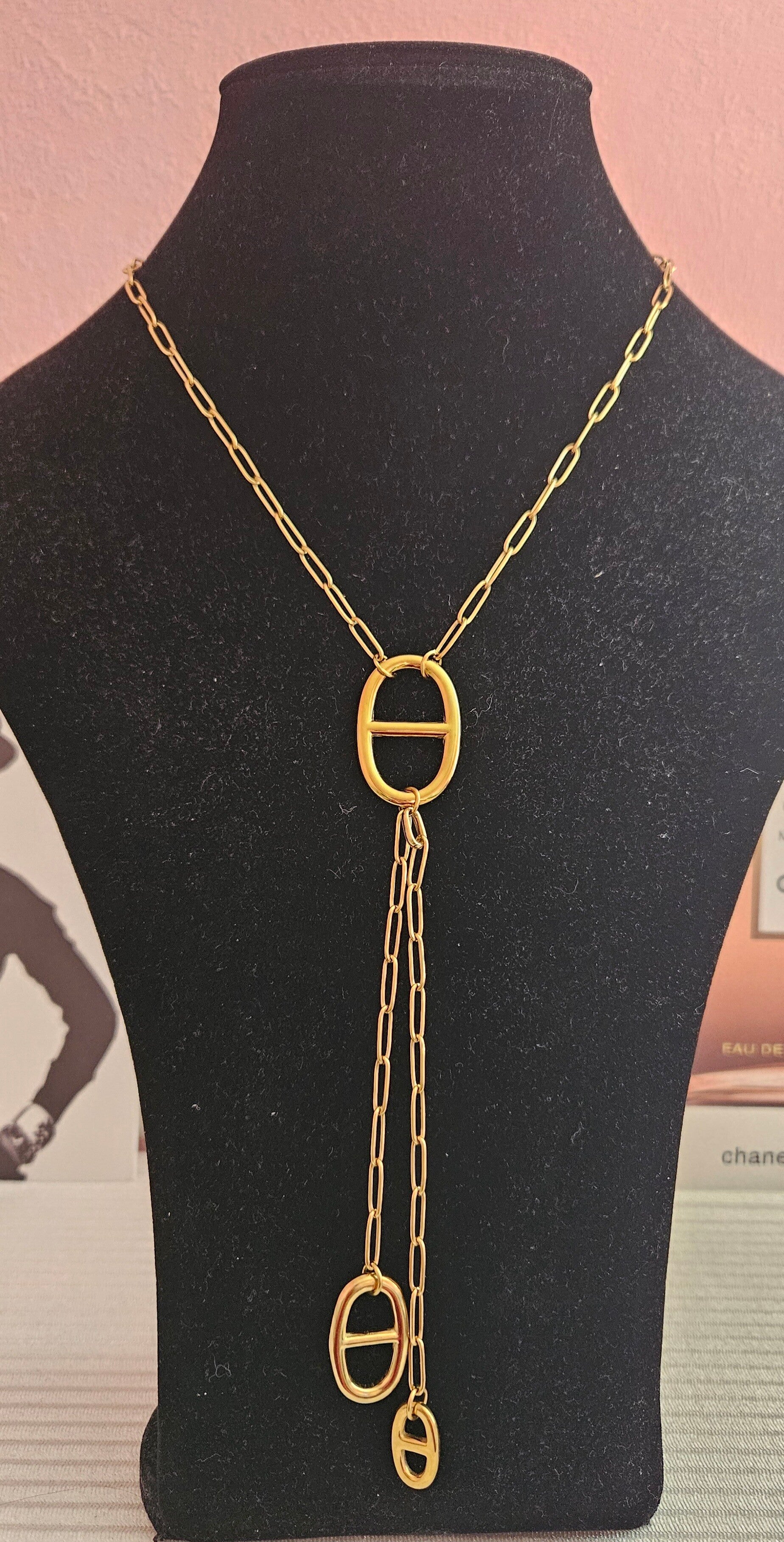 ✨️Sautoir XXL Maille Marine✨️