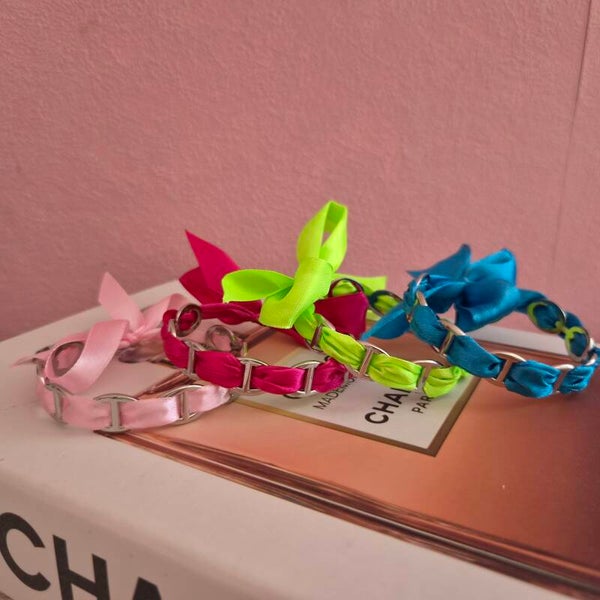 🌈Jonc Marine Color Chic Argenté ✨️