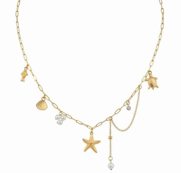 🌊 Collier Naïa – Trésor des Mers ✨