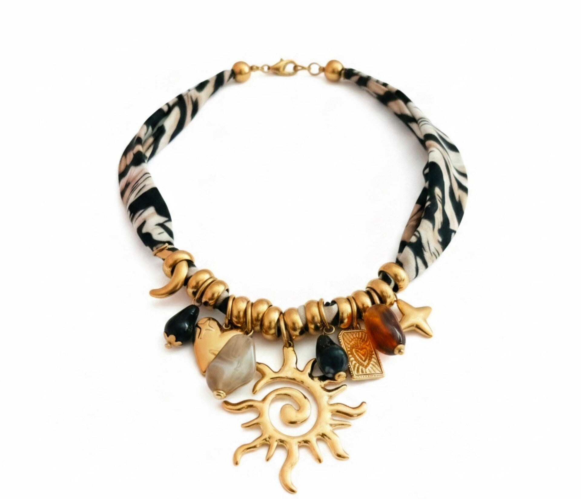 🐆 Maxi collier "Esprit Sauvage" — L’audace en grand format