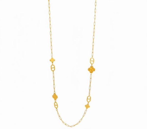SAUTOIR LEA✨ Nouveauté coup de cœur – Collection Maille marine ✨