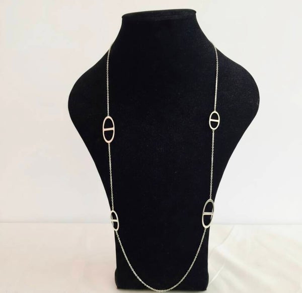 ✨️Maxi sautoir argenté – Equinoxe✨️
