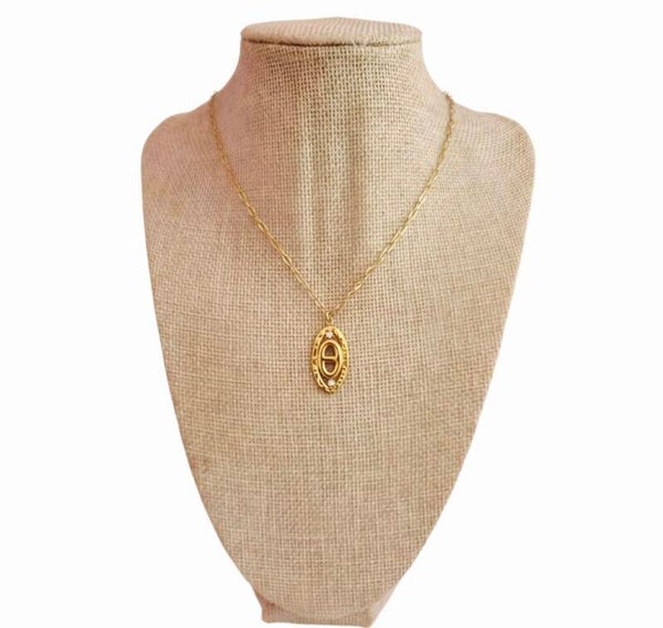 ✨️Collier Doré Élégance Marine avec Zircons ✨️