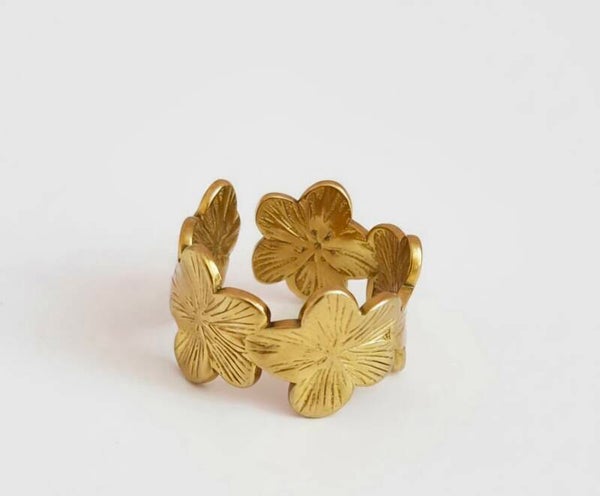 "💛 Craquez pour la bague fleur dorée à 4€ ! 🌼"