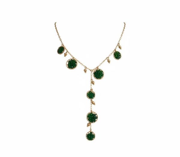 ✨️Collier Layanna – Cascade de pampilles et perles✨️