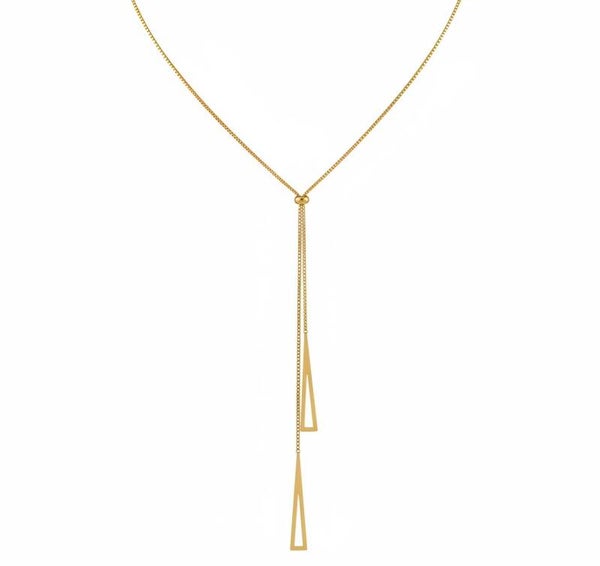 ✨️Collier Cravate Doré “Élégance Y”✨️