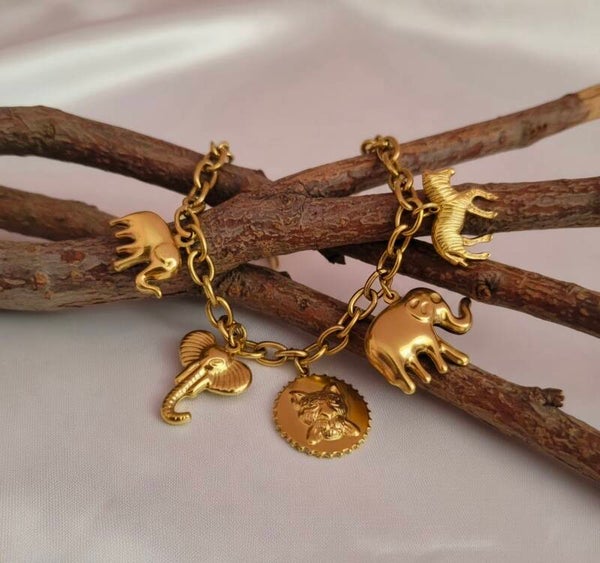 🦁✨ Bracelet "Savane" – Une touche d’évasion au poignet ✨🦓