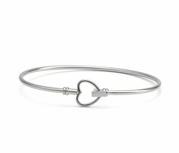 💕 Bracelet jonc cœur  💕