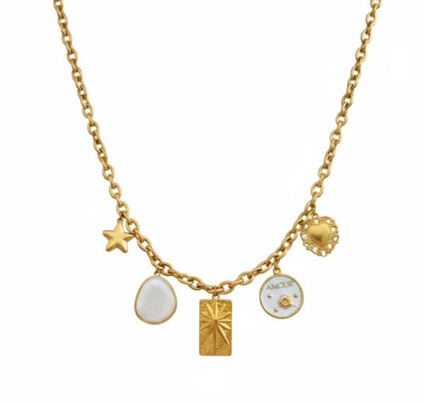 ✨ Collier Maximaliste Méga-Breloques ✨