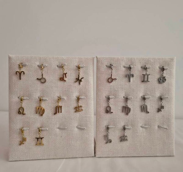 Pendentif signe astrologique – Doré ou Argenté