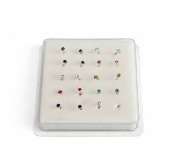 ✨ Petites boucles d’oreilles  de nez délicates en argenté ✨