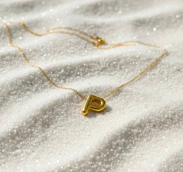 ✨️Collier Initiale lettre doré ✨️