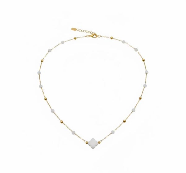 ✨️COLLIER Fin " Trèfle "✨️