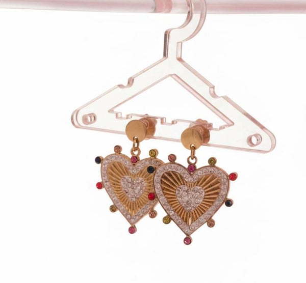 💖 Boucles cœur scintillantes   💖